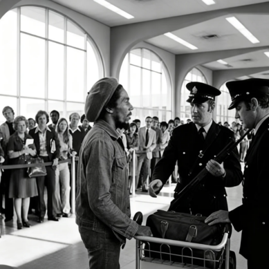 Day Bob Marley taught airport security f ‘the most powerful response to injustice is not resistance but dignity that refuses to bend’