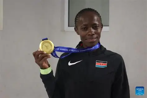New long distance star is born as Kenya’s Diana Wanza wins women’s 10,000m gold at African Athletics Championships