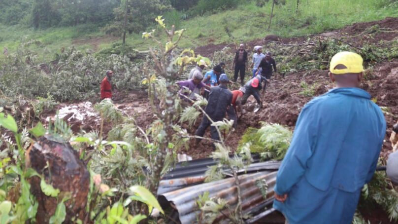 Murang’a County in central Kenya put on landslides high alert after torrential rains