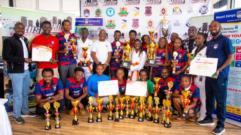 Sports: Mt Kenya University towers over peers with outstanding performances in Nairobi North Conference League