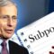 Chief architect of lab manufacture of Covid risks perjury charges as Senate Homeland Security Committee issues subpoena to testify
