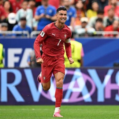 Still going strong: ‘It doesn’t matter, because it’s been 23 years on the job and when things go well, ‘Cristiano is good…’