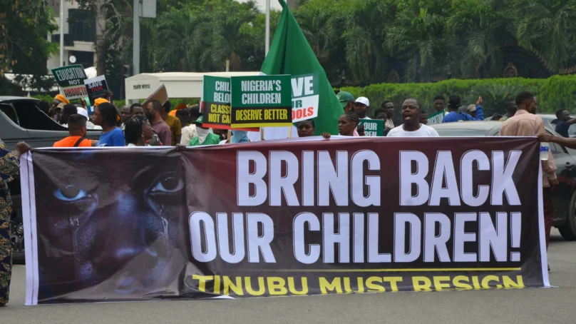 Armed gangs kidnap seven from school in northwestern Nigeria to bring number of abducted students to 1,900