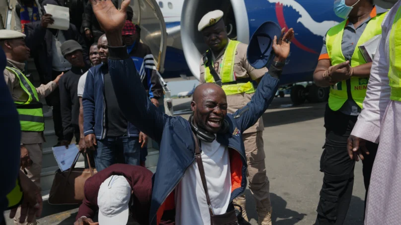 First batch Nigerians airlifted from South Africa after xenophobic attacks arrives home