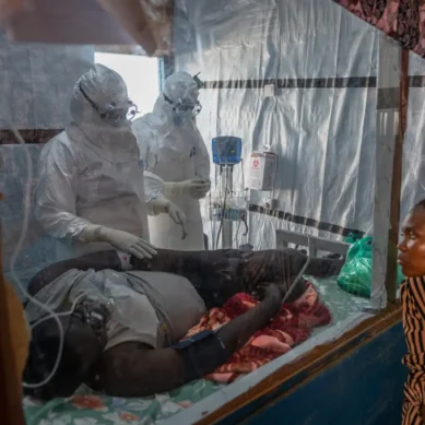 Fear of rapid spread of Ebola in eastern Congo rises after WHO government fail to pay overworked medical staff