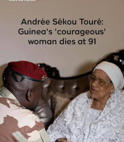 Transition: Former Guinean first lady Hadja Andree Toure dies in Morocco at the age 92