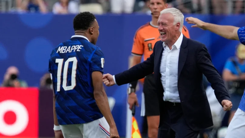 Iconic Mbappé looks set to eclipse Lionel Messi for World Cup lead after grabbing a brace as France humbled Sweden 3-0