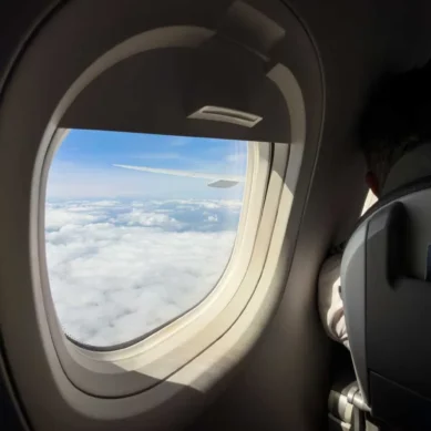 Passenger head partially sucked out of plane mid-air after ‘window dislodged’ during Ryanair flight from Thessaloniki