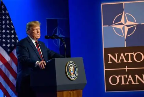 Trump orders cut-off of US trade with Spain lack of participation in the North Atlantic Treaty Organization
