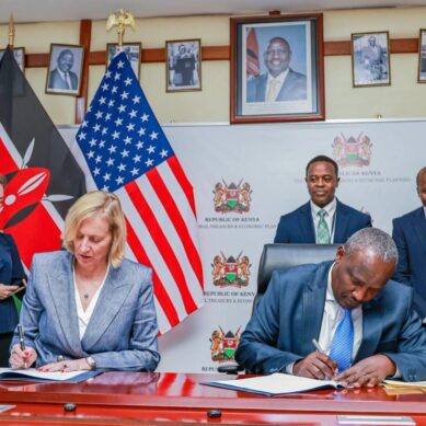 Kenya and US sign $1.7 billion health financing agreement that covers cancer, malaria and tuberculosis