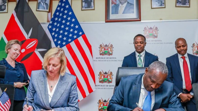 Kenya and US sign $1.7 billion health financing agreement that covers cancer, malaria and tuberculosis