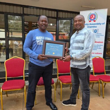 Kiambu County in central Kenya recognised for prudence and transparency in public finance management
