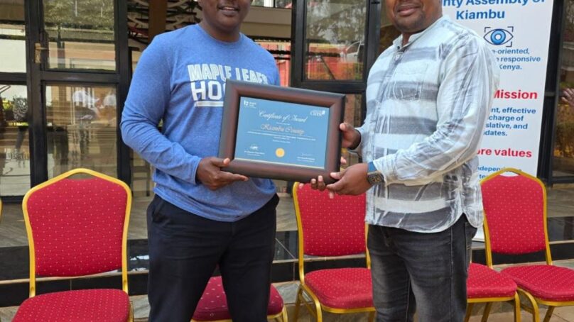 Kiambu County in central Kenya recognised for prudence and transparency in public finance management
