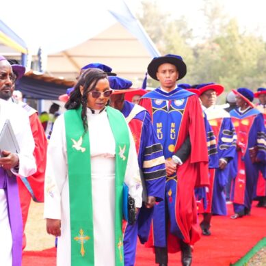 Mount Kenya University chancellor wants fresh graduates to become drivers of social transformation as ‘as they enter next phase their lives’