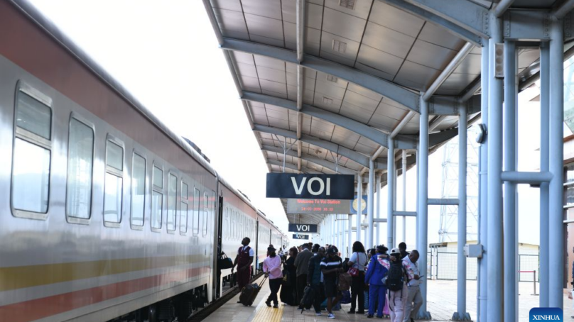 Speeding ‘iron snake’: How Kenya’s standard gauge railway powers tourism in once sleepy Voi Town