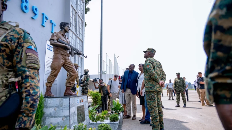 Uganda’s military chief Muhoozi Kainerugaba unveils statue of Netanyahu’s brother killed in 1976 Entebbe hostage rescue