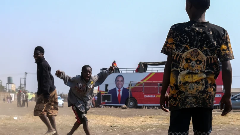 Zambia suspends vote counting in election after reports of violence and the theft of ballot papers