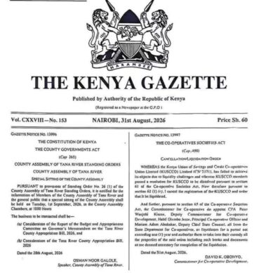Giant co-operatives union, KUSCCO, ordered into liquidation weighed down by $131 million liabilities