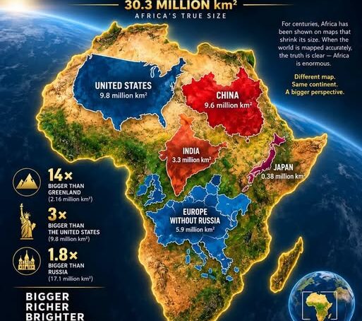 Africa did not grow: For centuries, the continent was drawn as a mute blot on world map; UN acknowledges the centuries-old error
